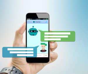 Chatbot on a smartphone 